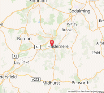 Map of Shottermill, EnglandEngland