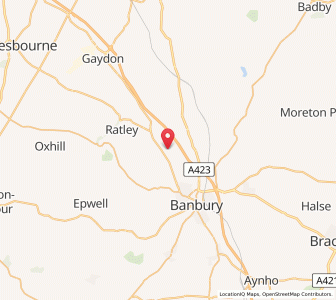 Map of Shotteswell, EnglandEngland