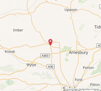 Map of Shrewton, EnglandEngland