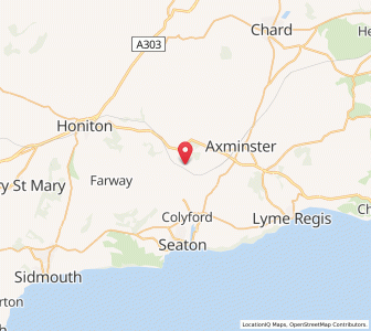 Map of Shute, EnglandEngland