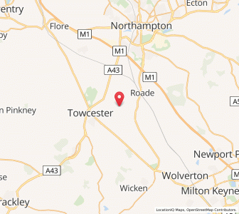 Map of Shutlanger, EnglandEngland