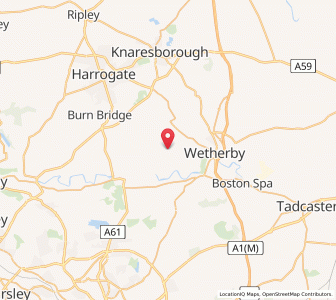 Map of Sicklinghall, EnglandEngland