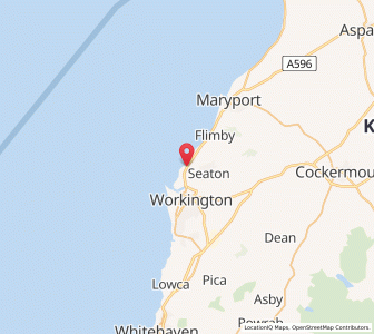 Map of Siddick, EnglandEngland