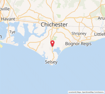 Map of Sidlesham, EnglandEngland