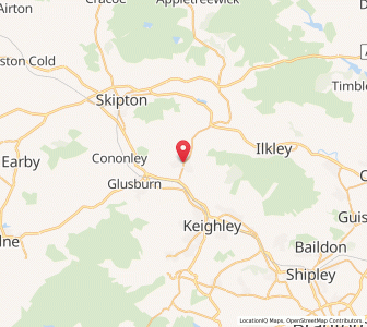Map of Silsden, EnglandEngland