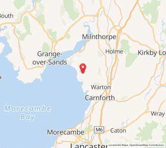 Map of Silverdale, EnglandEngland
