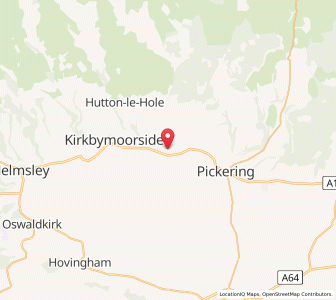 Map of Sinnington, EnglandEngland