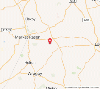Map of Sixhills, EnglandEngland