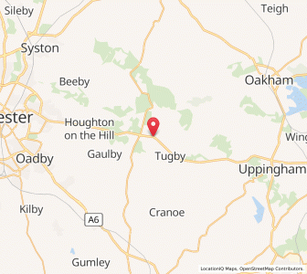 Map of Skeffington, EnglandEngland