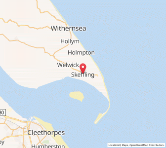 Map of Skeffling, EnglandEngland