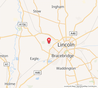 Map of Skellingthorpe, EnglandEngland