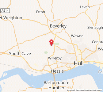 Map of Skidby, EnglandEngland