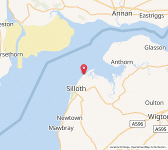 Map of Skinburness, EnglandEngland