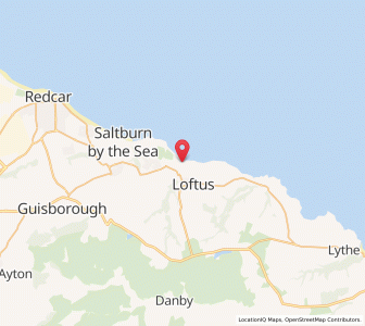 Map of Skinningrove, EnglandEngland