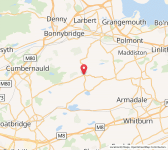 Map of Slamannan, ScotlandScotland