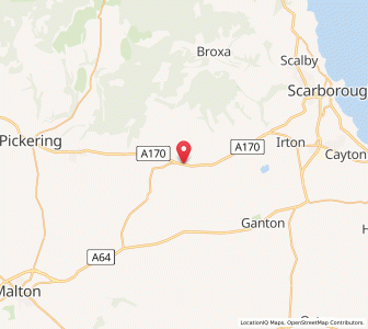 Map of Snainton, EnglandEngland