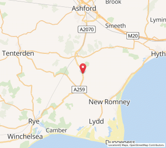 Map of Snave, EnglandEngland