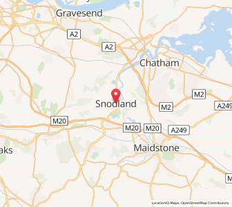 Map of Snodland, EnglandEngland