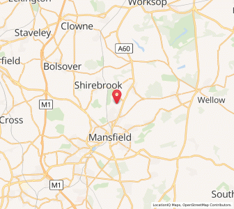 Map of Sookholme, EnglandEngland