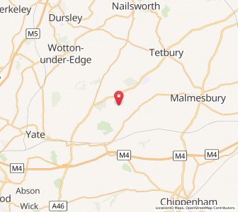 Map of Sopworth, EnglandEngland