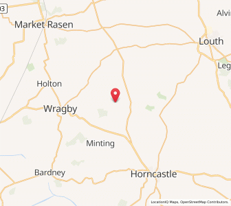 Map of Sotby, EnglandEngland