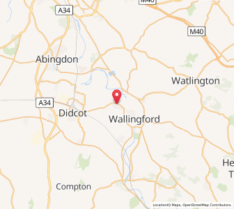 Map of Sotwell, EnglandEngland