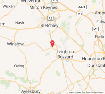 Map of Soulbury, EnglandEngland