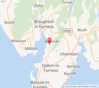 Map of Soutergate, EnglandEngland