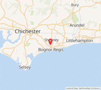 Map of South Bersted, EnglandEngland