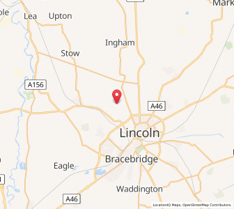 Map of South Carlton, EnglandEngland