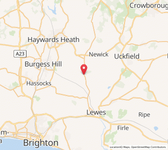 Map of South Chailey, EnglandEngland