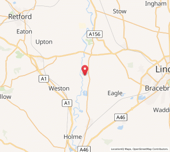 Map of South Clifton, EnglandEngland