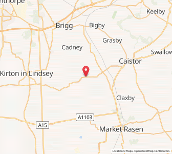 Map of South Kelsey, EnglandEngland