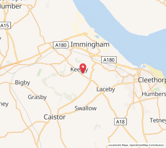 Map of South Killingholme, EnglandEngland