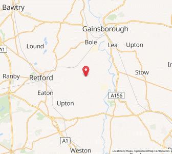 Map of South Leverton, EnglandEngland