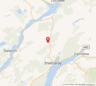 Map of South Tullich, ScotlandScotland