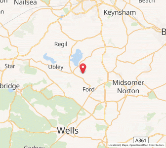 Map of South Widcombe, EnglandEngland