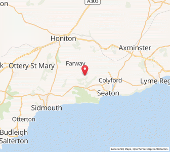 Map of Southleigh, EnglandEngland