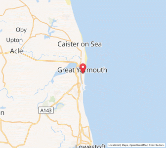 Map of Southtown, EnglandEngland
