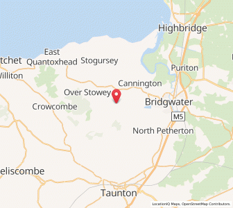 Map of Spaxton, EnglandEngland