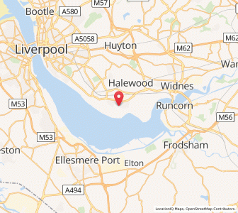 Map of Speke, EnglandEngland