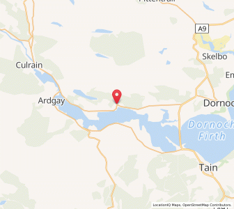 Map of Spinningdale, ScotlandScotland