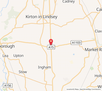Map of Spital in the Street, EnglandEngland
