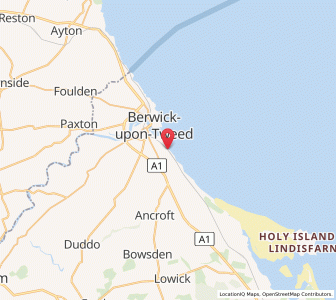 Map of Spittal, EnglandEngland