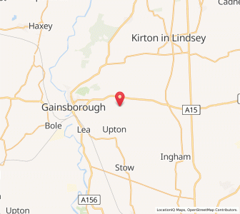Map of Springthorpe, EnglandEngland