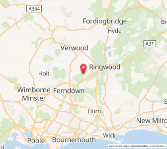 Map of St Leonards, EnglandEngland