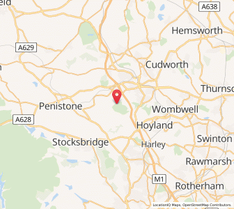 Map of Stainborough, EnglandEngland