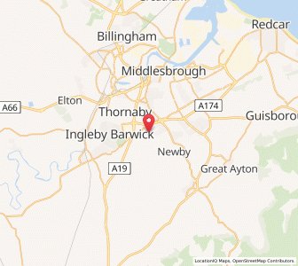 Map of Stainton, EnglandEngland