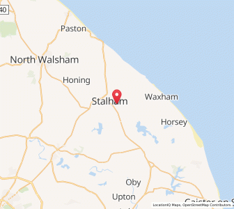 Map of Stalham Green, EnglandEngland