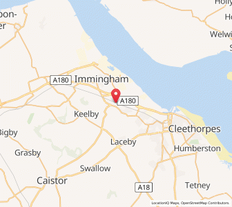 Map of Stallingborough, EnglandEngland